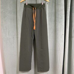 Figs High-Waisted Livingston Women's Scrub Pants - XS - Moss